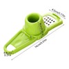 Garlic Press Grinder,Garlic Mini Crusher,304 Stainless Steel Garlic Grinder for