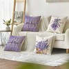 AVOIN colorlife Lavender Home Sweet Home Bless This Home Spring