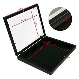 iRahmen Kids Art Frame - 9x12 Front Opening Kids Frames for Artwork, Kids Artwork Frames Changeable Storage Holds 50, Kids Artwork Frames for Children Art Projects, Drawings, 3D Art, Crafts