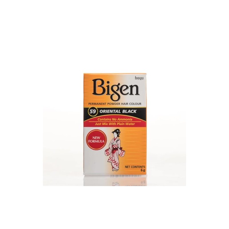 Bigen Permanent Powder Hair Color 59 Oriental Black 1 ea