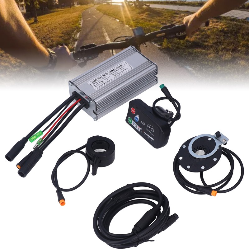 Bicycle Lithium Battery Conversion Kit 22A Controller LED 880 Display