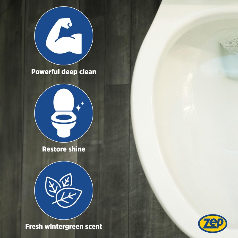 Zep Acidic Toilet Bowl Cleaner, 32 Oz