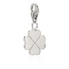 NKlaus 13227 Women's Clover Charm Pendant 925 Silver 12 x