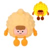Durian Night Light Silicone Soft Light Rechargeable Cute Tap Control
