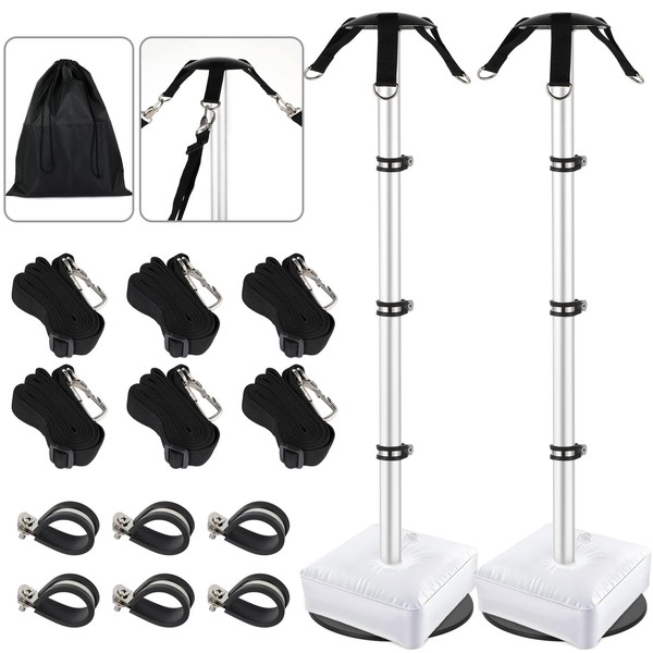 2 Pack Boat Cover Support Pole, Adjustable Height from 17"