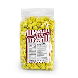 Dew Soda Popcorn - Gourmet Popcorn | One 7 oz Bag | HR Poppin' Snacks - Made in USA - Made in Gibbon, Nebraska - Delicious, Fresh Popcorn - Party Snack - 100's of Popcorn Flavors