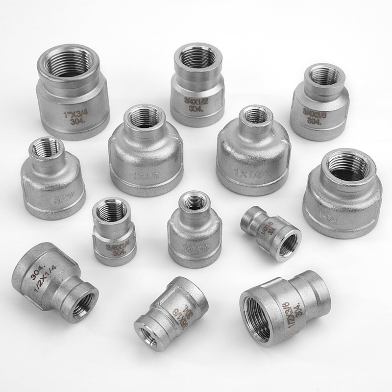 Stainless Steel Hexagonal Nipple, Pack of 3, 1 Inch Female