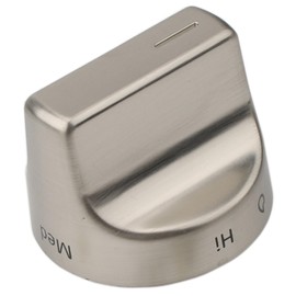 POCPUNAB W11239985 W10850015 Stove Knob Replacement for Whirlpool Gas Range Cooktop Oven Knob WFG550S0HZ1 WFG525S0HZ1 WFG535S0JV1 WFG525S0HZ0 Compatible with Whirlpool Burner Control Knobs Accessories