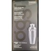 OGGI Barware .75 Lt/25 oz Classic Stainless Steel Cocktail Shaker