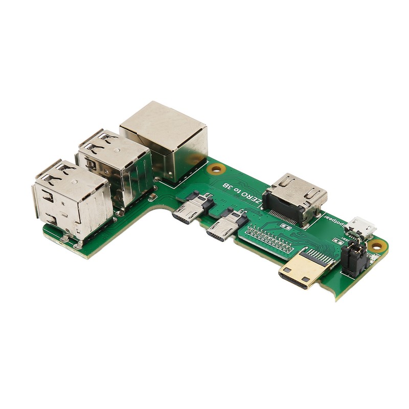 Expansion Board for Raspberry Pi 2W to 3B 3 USB2.0