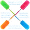 4 Pack Microfiber Feather Duster, with Extendable Pole and Bendable