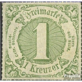Thurn and Taxis 51a X with hinge 1866 Paragraph (Stamps for collectors)