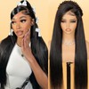 Junemet Human Hair Wig 13x6 HD Lace Front Wigs Human