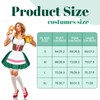 ramede 6 Pcs Women Beer Oktoberfest Costume German Dress Skirt