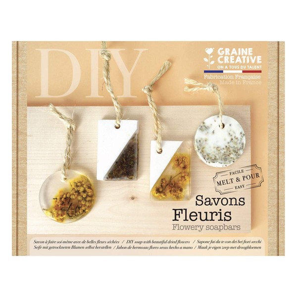 Graine Creative Floral soap kit