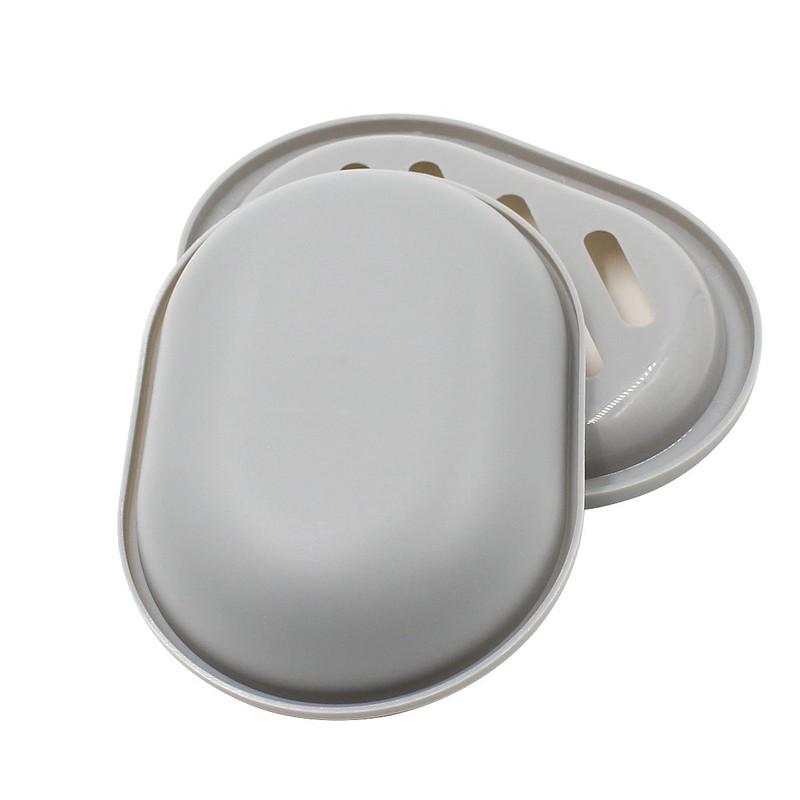Topsky 2-Pack Soap Dish with Drain, Soap Holder & Saver,