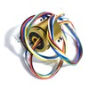 Taidacent Through Bore Electrical Slip Ring Rotary Electrical Contact 6/12/18/24
