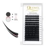 QUEWEL Eyelash Extension Supplies 0.05 D Curl Mix-8-14mm Classic Individual