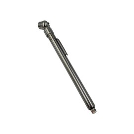 K Tool International 89043 Pencil Tire Gauge for Garages, Repair Shops and DIY, Brass Tube, Chrome-plated Housing, PSI, KPA, Calibrated to 10-120 Psiin 2lb Increments, Pocket Clip