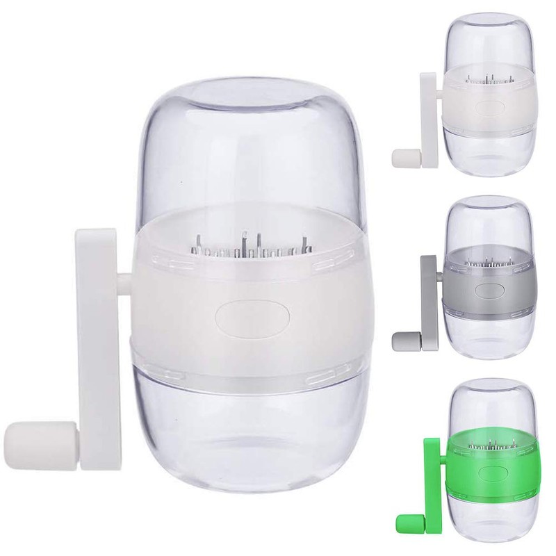 Manual Nut Grinder, Portable Hand Crank Nut Chopper for All