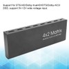 4x2 4K 60Hz HDMI 2.0 Matrix Switcher Splitter Adapter YUV4:4:4
