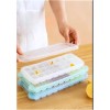 4PC-96pcs Silicone Ice Cube Tray with Lid - Multi-Functional, Easy