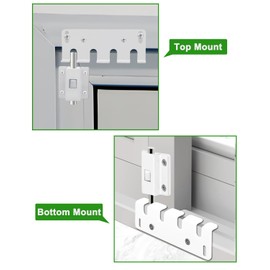 Sliding Glass Door Lock Patio Door Lock Sliding Door Child Lock Window Locks For Horizontal Sliding Windows Lock For Sliding Glass Door, Interior Door Safety Locks, Apartment Essentials (1 Pack,White)