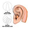 iplusmile Hearing Aid Tubes, Preformed BTE Earmold Hearing Aid Tubes