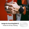 Silicone Case Compatible for Oura Ring Gen3 Protector Cover, Soft