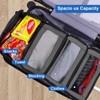 Olosar Suitcase Organizer, Travel Luggage Organizer Portable Hanging Travel Shelves