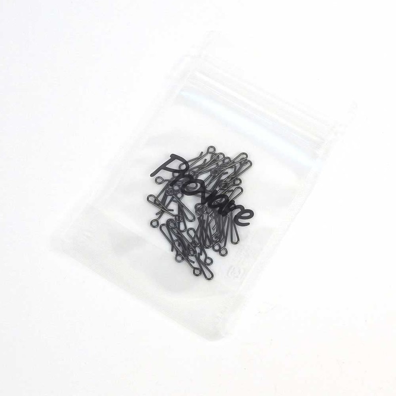 Q Snap Stainless Steel Black Quick Snap Set of 30