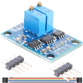 DAOKAI AD620 Voltage Amplifier Module 1.5-1000 Gain Adjustable Microvolt Millivolt Signal Amplifier Module High Precision DC 3-12V with Dupont Cable pin Header