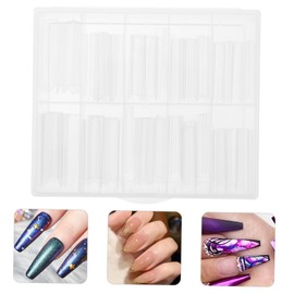 Healeved False Nails 5 Boxes of Nail Tips Abs Material Longevity Flexibility Diy Nail Art Pack