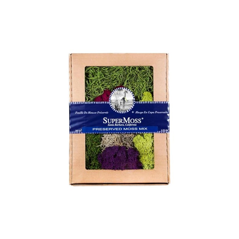 SuperMoss (23317) Moss Mix, Mixed, 120 Cubic"