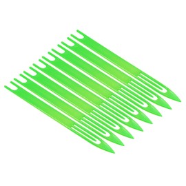 PATIKIL Netting Needle Shuttles 8#, 8 Pack Plastic Fishing Net Repair Tool, Green