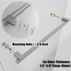 YTTSOYTS Glass Shower Door Handle Towel Bar 540MM Stainless Steel