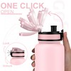 GOPPUS 1.2 Litre Stainless Steel Vacuum Flask, 1200ML/40OZ, Double Wall,