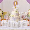 LIHAO 50 PCS Candy Treat Box First Communion Christening Decorations