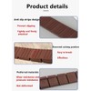 Furniture Leveling Shims for Uneven Furniture – 10-Piece Plastic Wedge