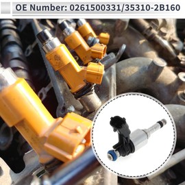 RATCHROLL Fuel Injector for Hyundai Tucson 1.6T 2016-2018 Flow Match No.0261500331/35310-2B160 1 Pc