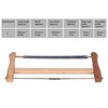 Frame Saw, Teakwood Handsaws, Blade Replacement Carpenter Hand Bow Wood