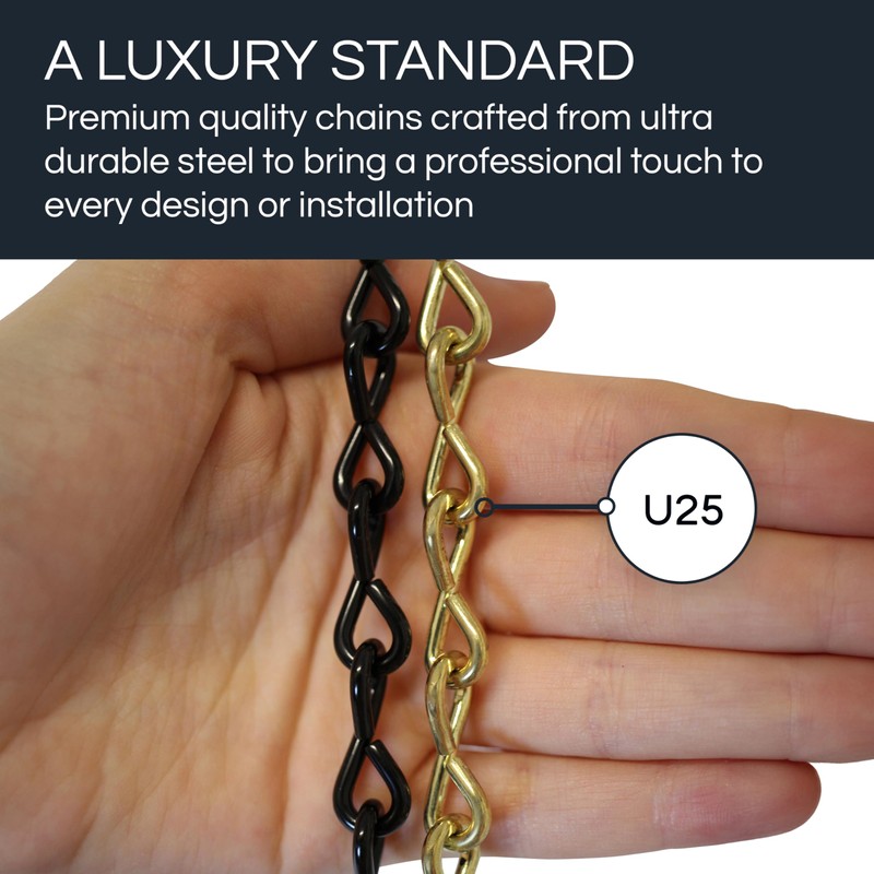 RCH Hardware CH-S50-12-BLK-3 | 10 Gauge Decorative Solid Steel Single