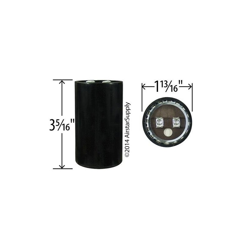(2) Pack, 72-88 uF x 330 VAC - BMI/USA Start
