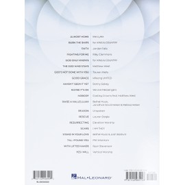 Top Christian Hits of 2019-2020 Piano/Vocal/Guitar Songbook