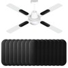 Dualshine 15 Pack Ceiling Fan Filters for Blades, Universal Ceiling