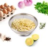 5 Pack Strainers for Kitchen, 18/8 Stainless Steel Colander, Fine