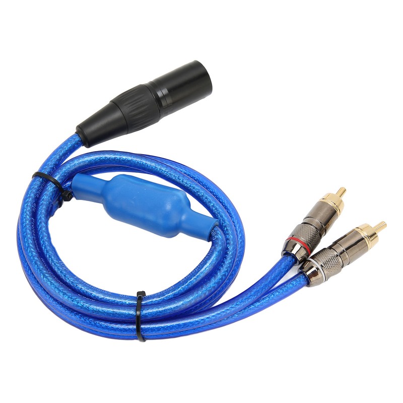 XLR Male to Dual RCA Sound Cable 3.3ft Stereo XLR