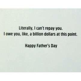 Recycled Paper Greetings NEW! Father's Day Card - Recycled Paper Greetings - Funny!