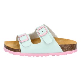 Lico Unisex Children's Bioline Kids Mules, Turquoise pink, 31 EU
