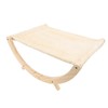 Wooden Cat Hammock Foldable Antislip Easy To Assemble Elevated Pet